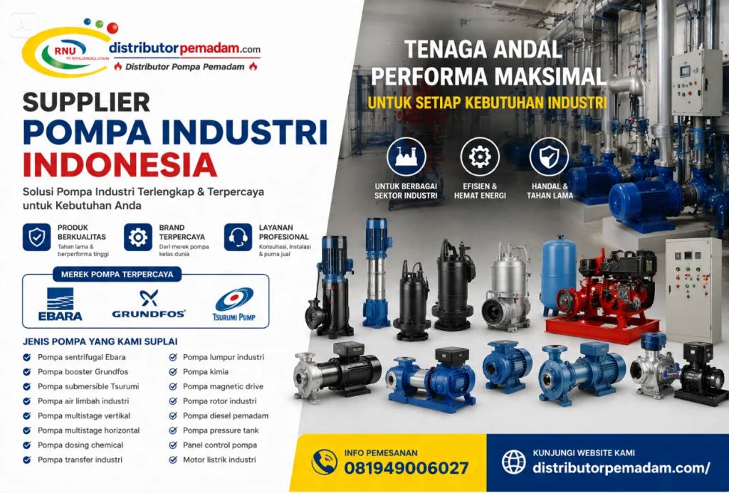 Supplier Pompa Industri Terbesar Indonesia suplier pompa indonesia (1)
