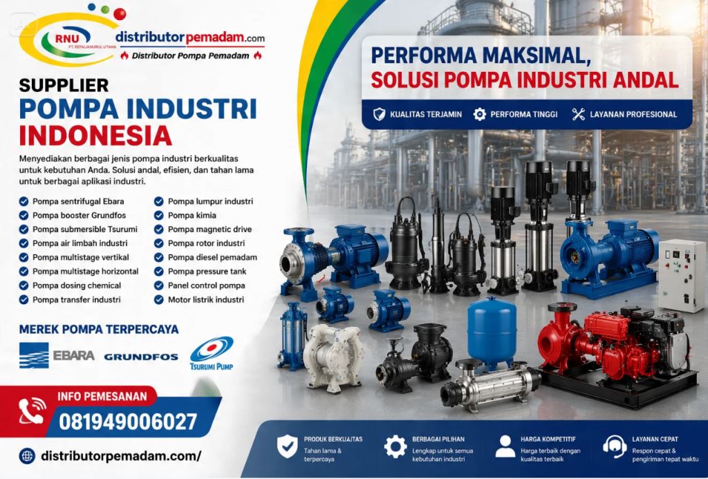 Supplier Pompa Industri Terbesar Indonesia suplier pompa indonesia (2)