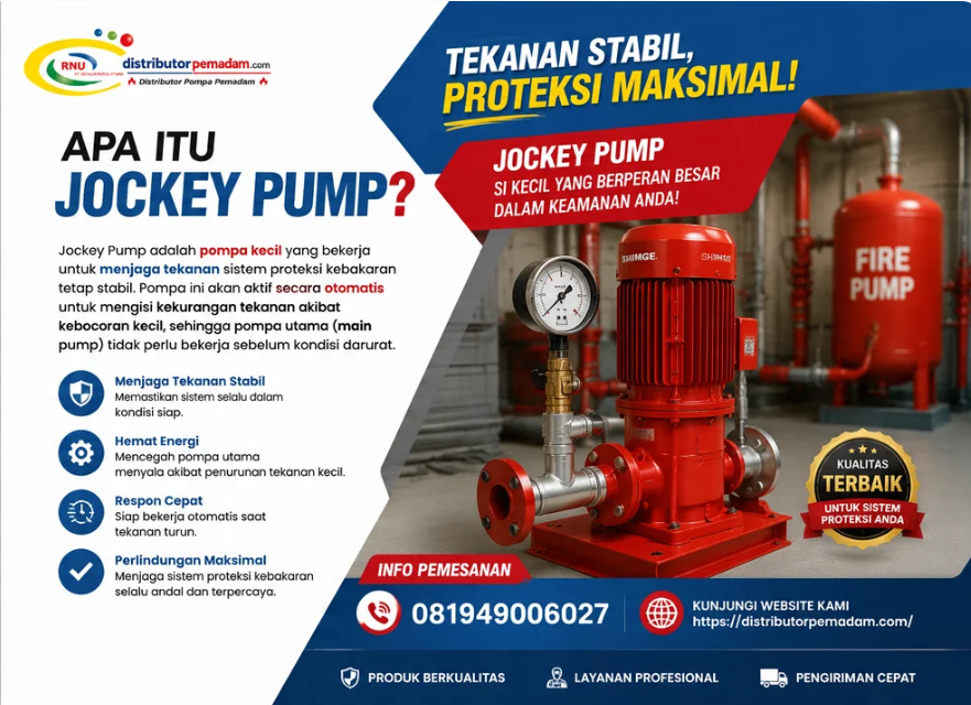 Apa Itu Jockey Pump? apa itu jockey pump