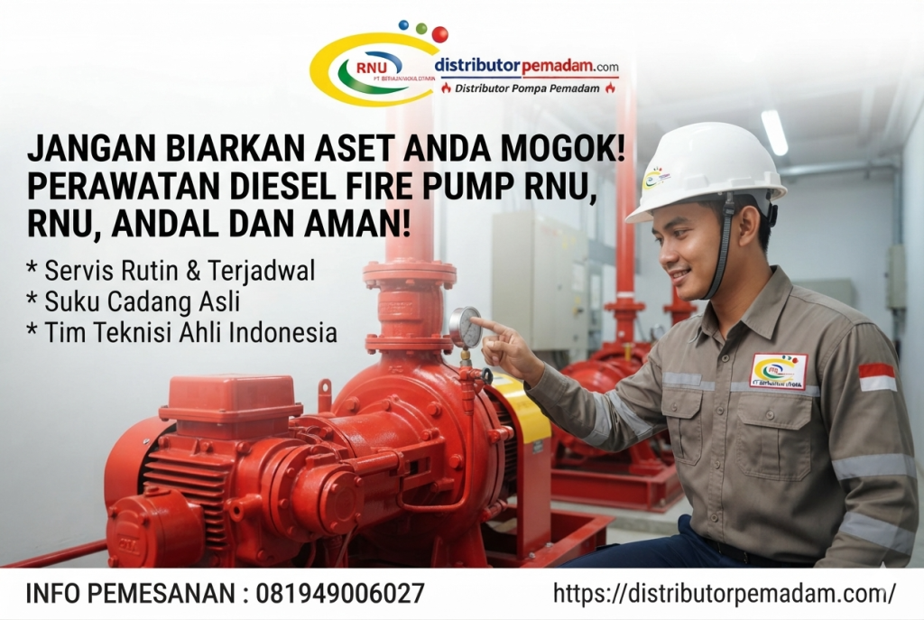 perawatan diesel fire pump