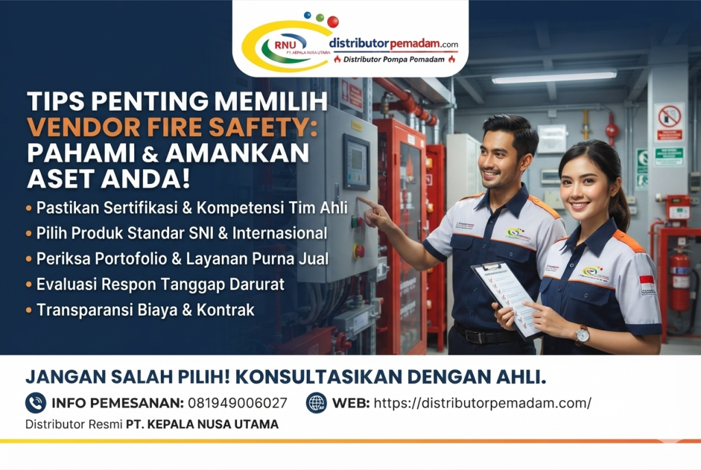 tips memilih vendor fire safety