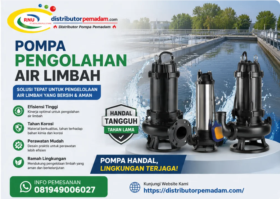 Pompa untuk pengolahan air limbah pengolahan limbah pompa (1)