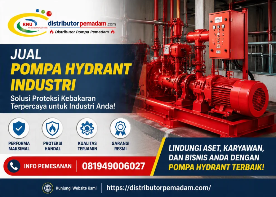 promosi untuk Jual Pompa Hydrant Industri