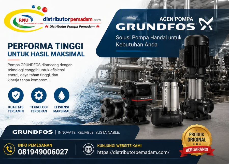 Agen Pompa Grundfos