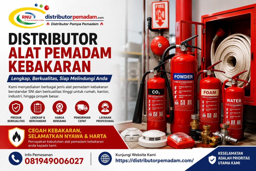 Distributor Alat pemadam kebakaran