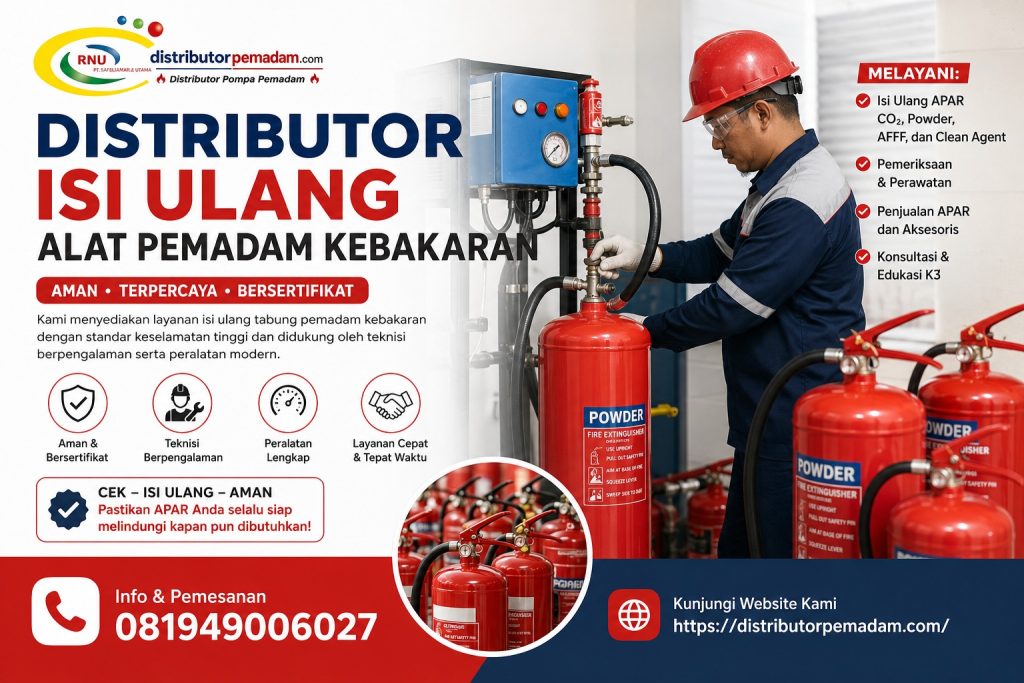 Isi ulang alat pemadam kebakaran