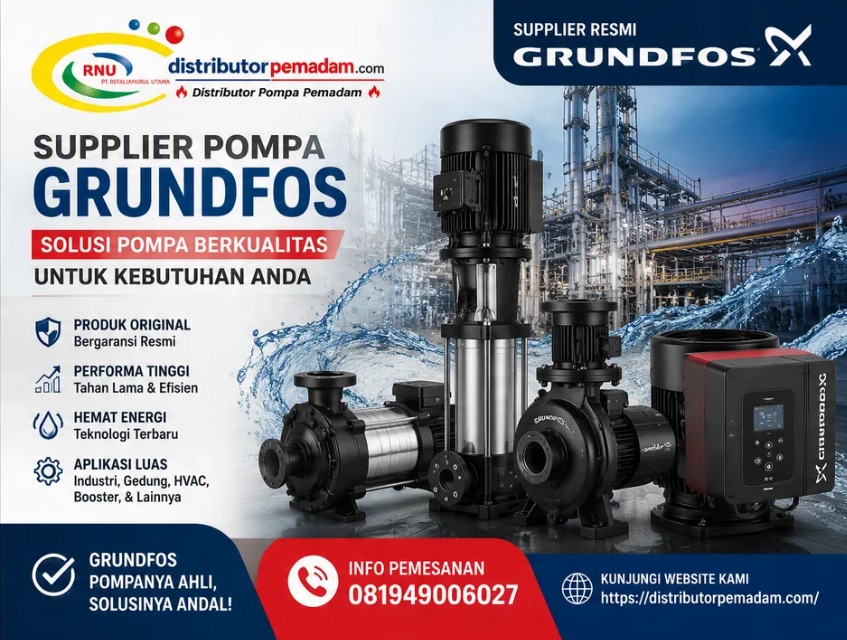 Supplier Pompa Grundfos