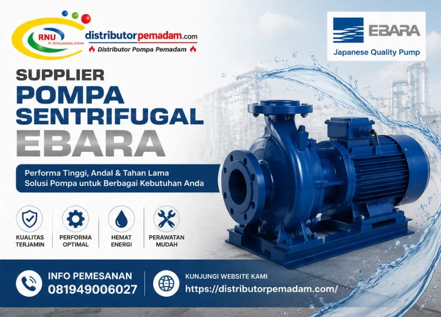 Supplier Pompa Sentrifugal Ebara