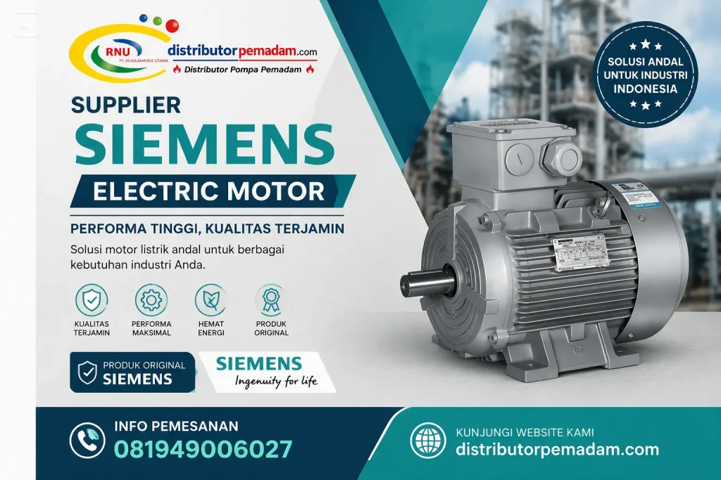 Supplier Siemens Electric Motor