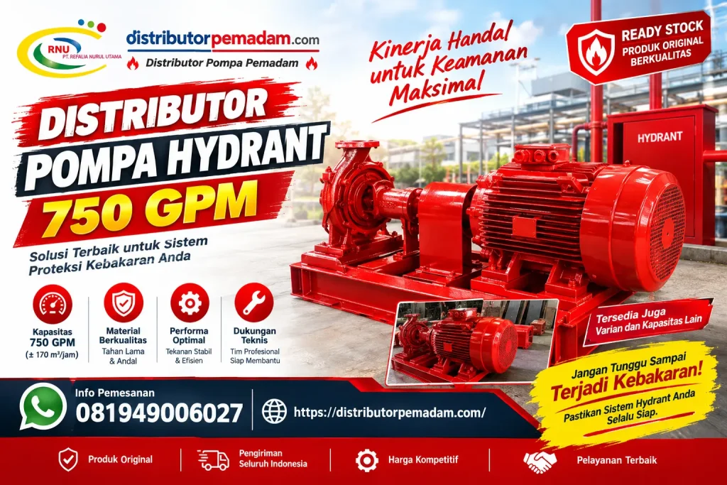 Distributor Pompa hydrant 750 gpm