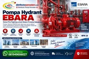 Distributor Pompa hydrant ebara