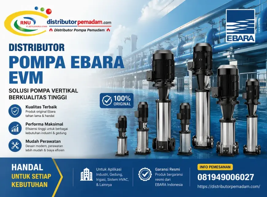 Distributor Pompa Ebara EVM