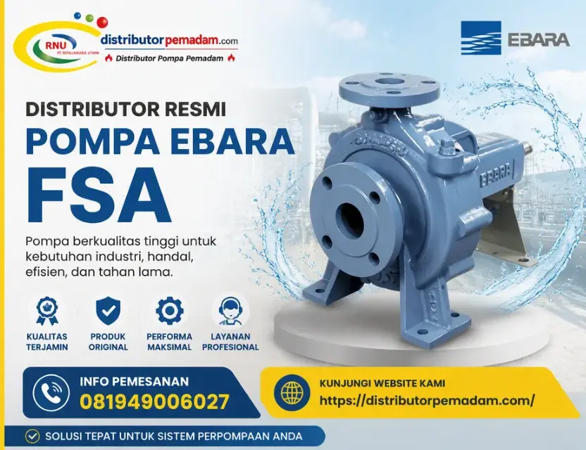 Distributor Pompa Ebara FSA