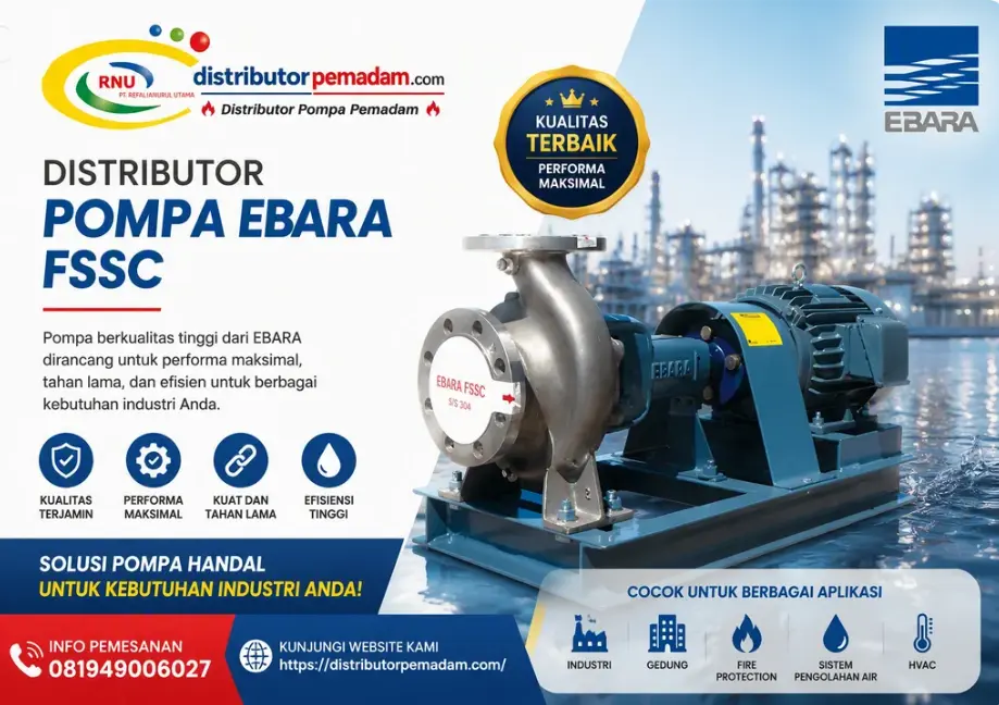 Distributor Pompa Ebara FSSC