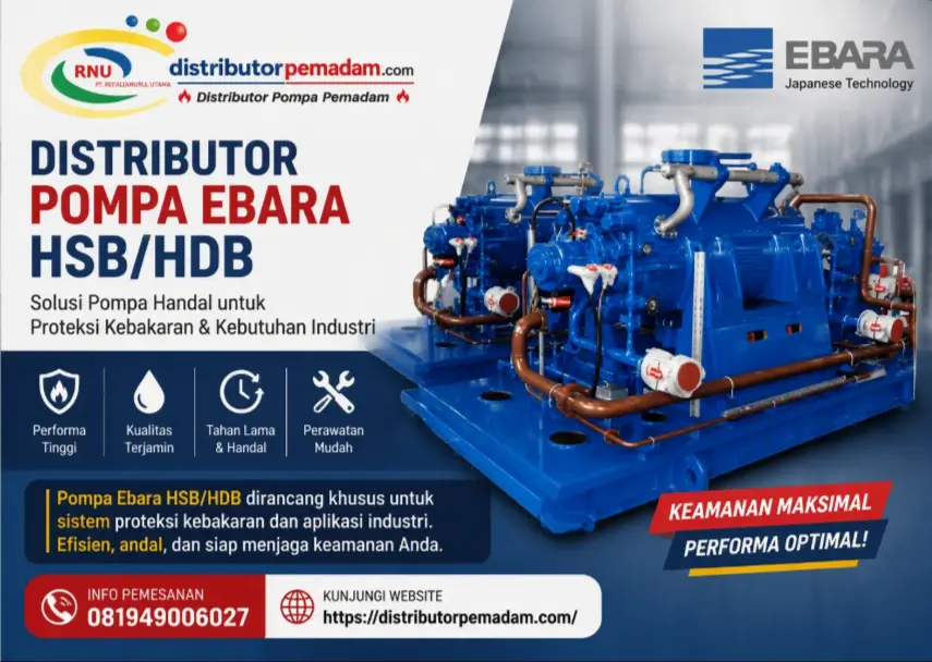 Distributor Pompa Ebara HSB/HDB