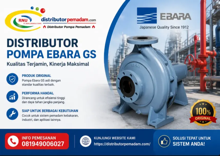 Distributor Pompa Ebara GS