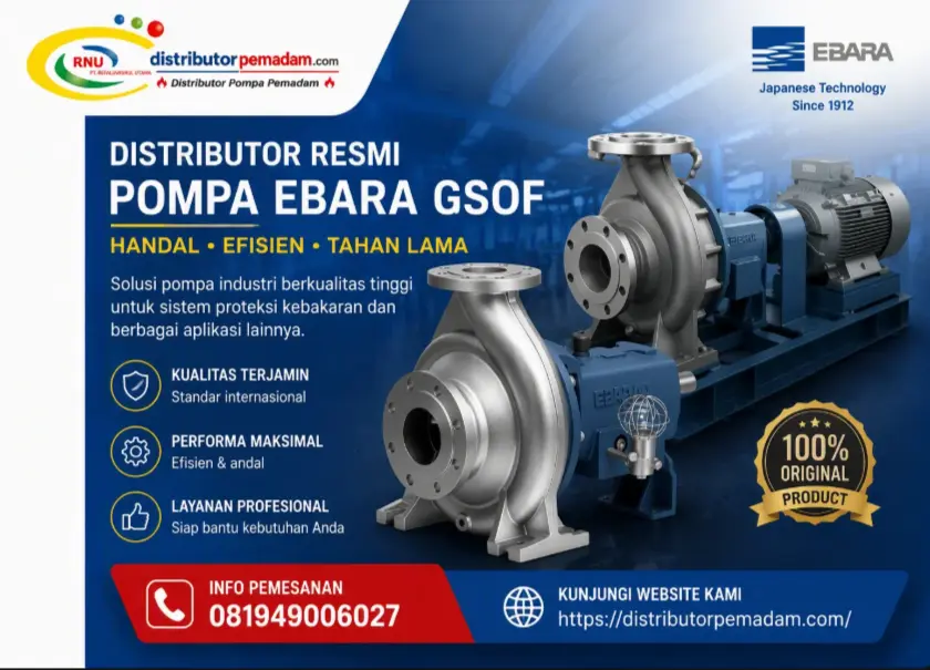 Distributor Pompa Ebara GSOF