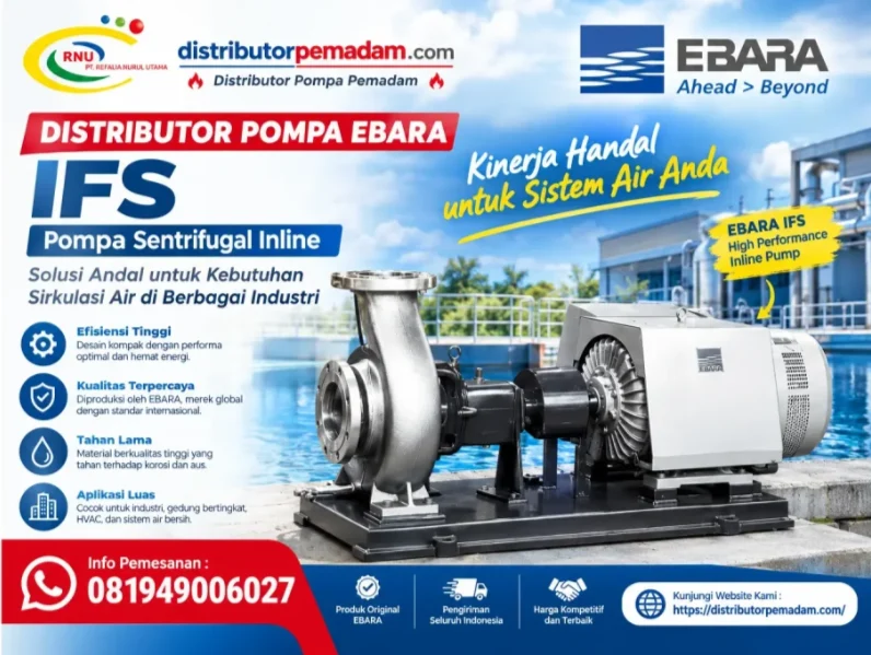 Distributor Pompa Ebara IFS