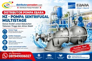 Distributor Pompa Ebara HZ - Pompa Sentrifugal Multistage