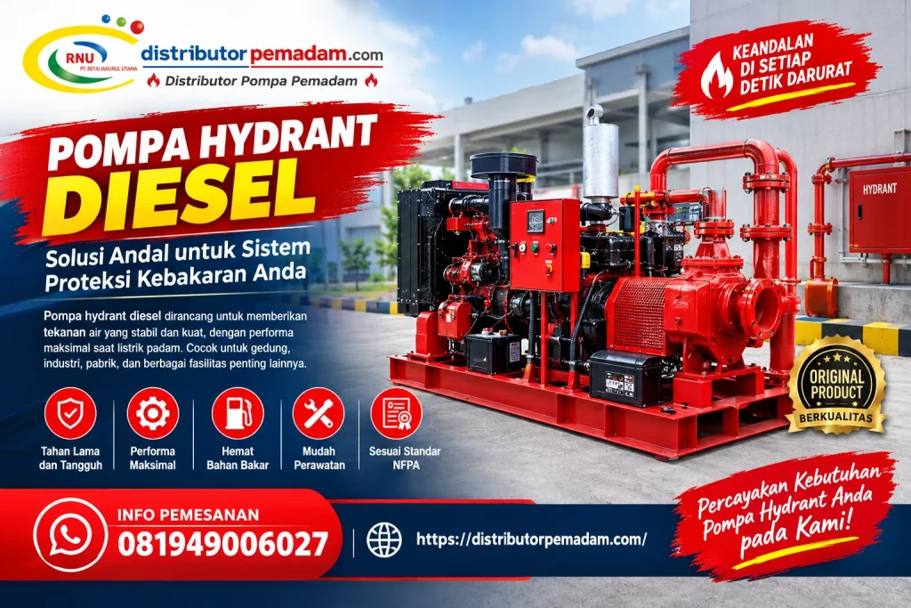 Pompa hydrant diesel