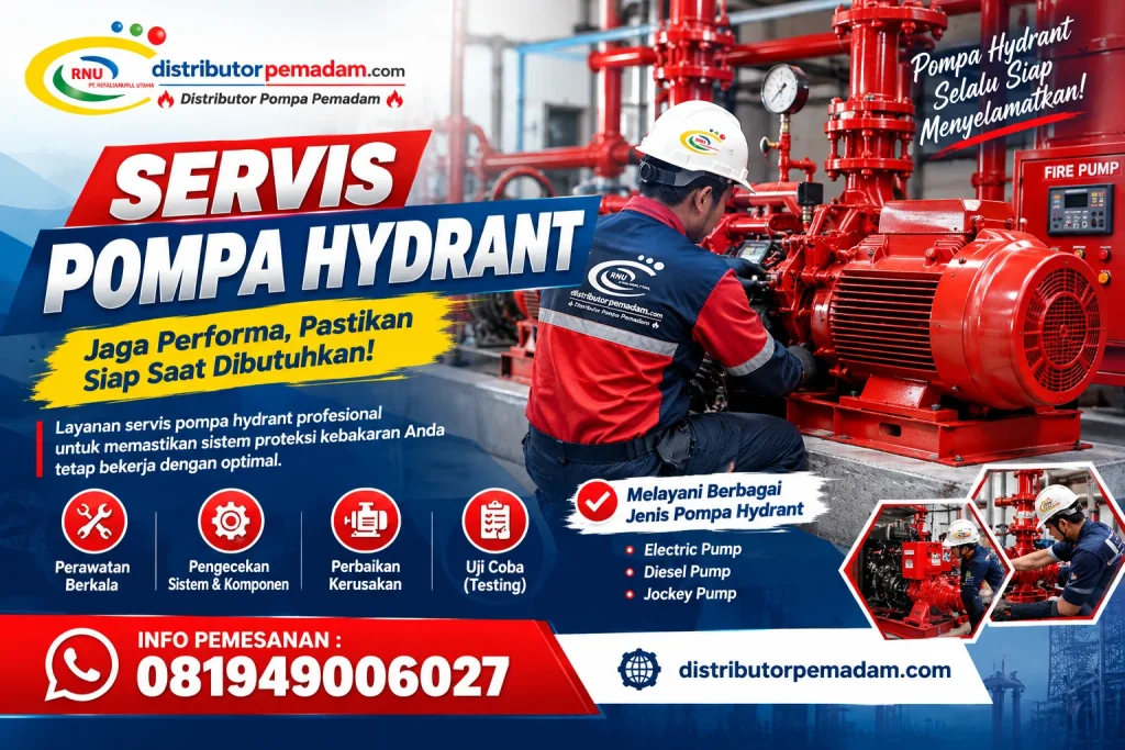Servis Pompa Hydrant