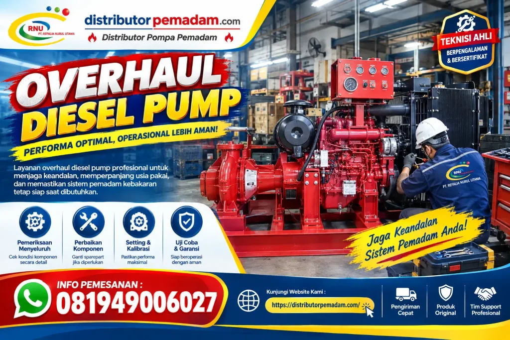 Overhoal diesel pump