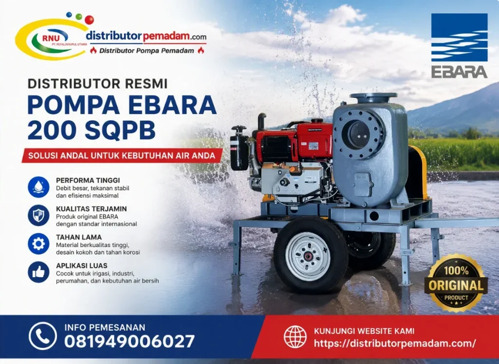 Distributor Pompa EBARA 200 SQPB