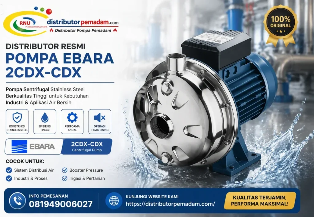 Distributor Pompa Ebara 2CDX-CDX