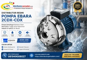 Distributor Pompa Ebara 2CDX-CDX