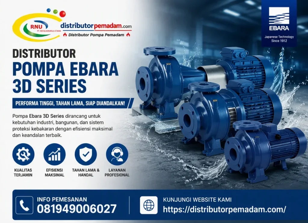 Distributor Pompa Ebara 3D Series