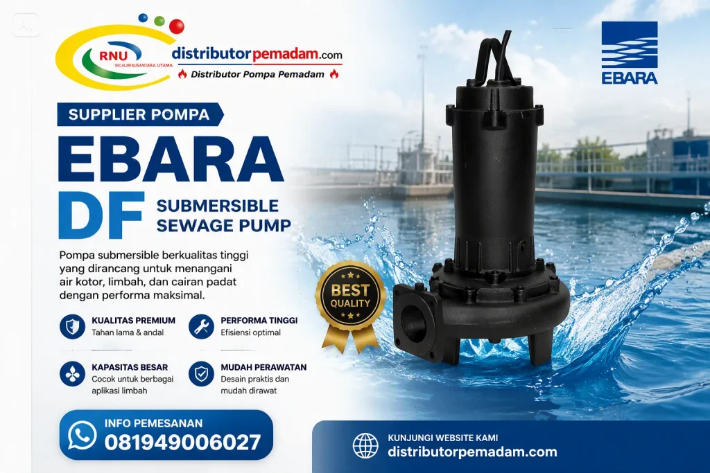 Supplier Pompa Ebara DF