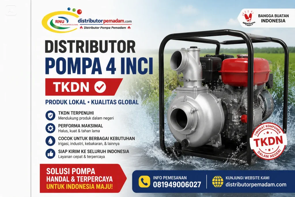 Distributor Pompa 4 inci TKDN