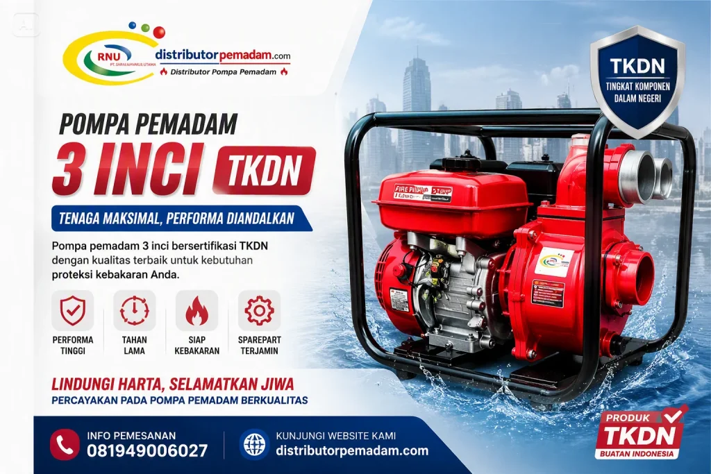 Distributor Pompa 3 inci TKDN