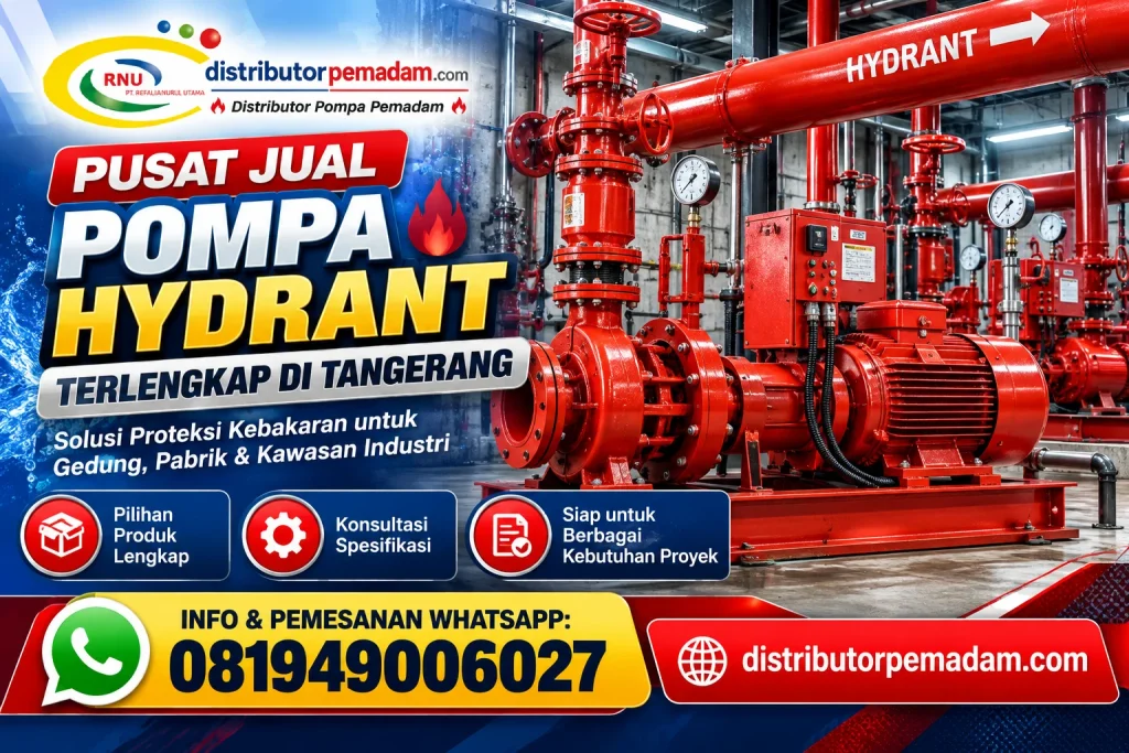 Pusat Jual Pompa Hydrant Terlengkap Tangerang