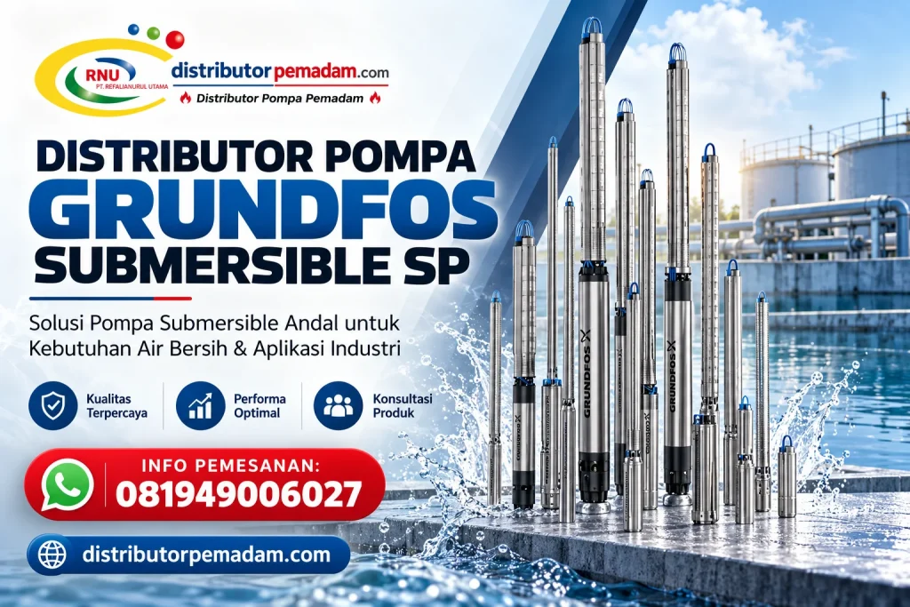 Distributor Pompa Grundfos Submersible Tipe SP
