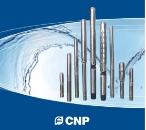Stainless steel submersible borehole pump