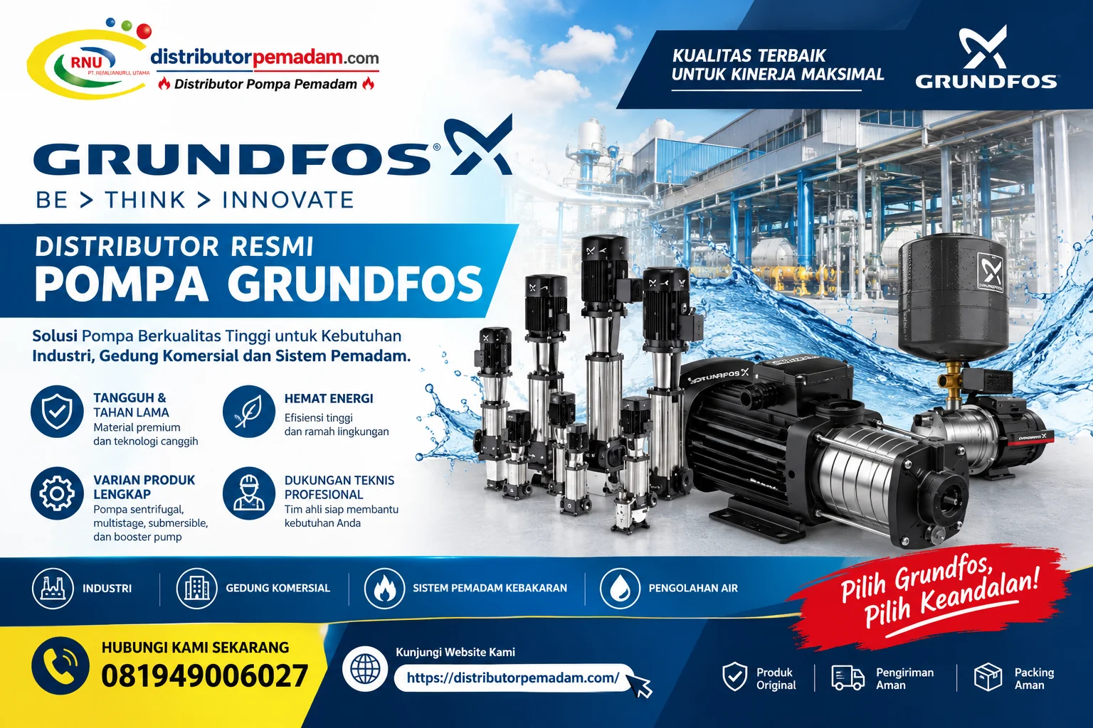Distributor Grundfos Pump