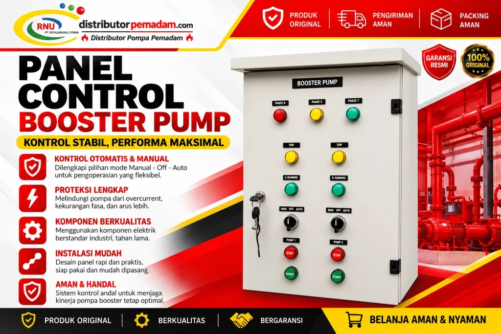 Distributor Panel Control Booster Pump