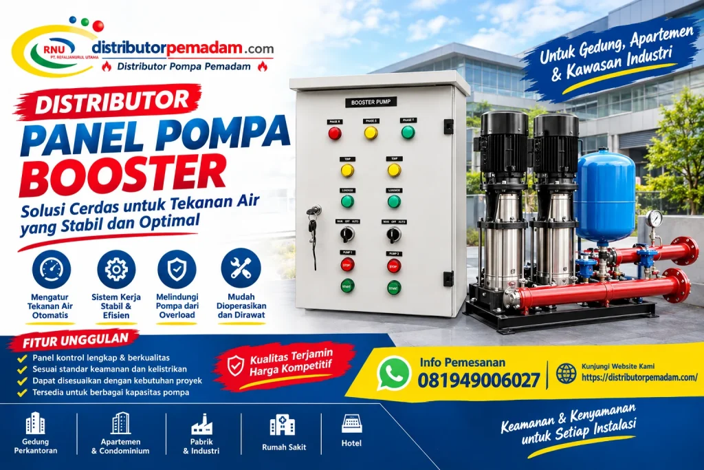 Distributor Panel Pompa Booster