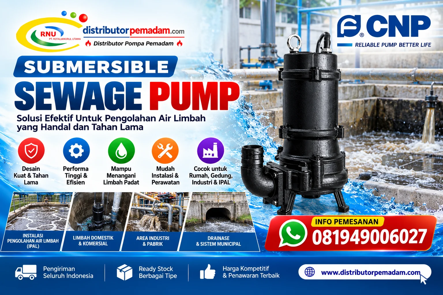 Submersible Sewage Pump