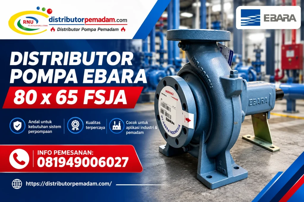 Distributor Pompa Ebara 80 x 65 FSJA